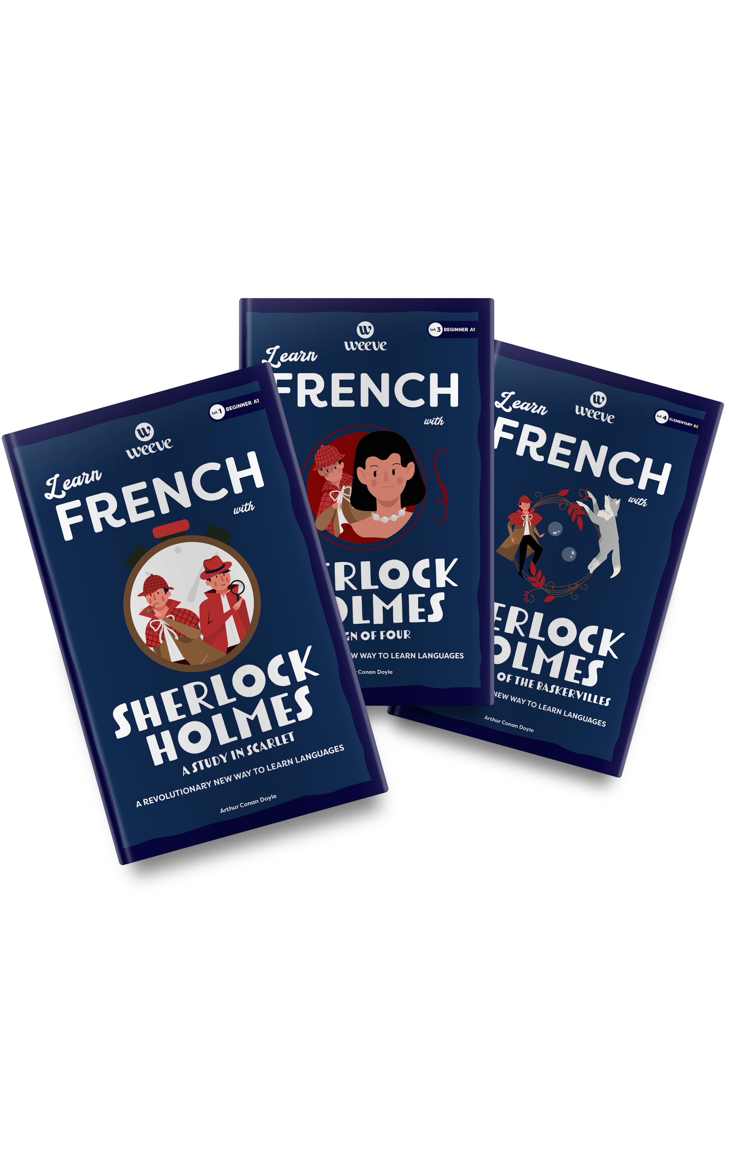 Sherlock Holmes French Beginner Weeve Collection