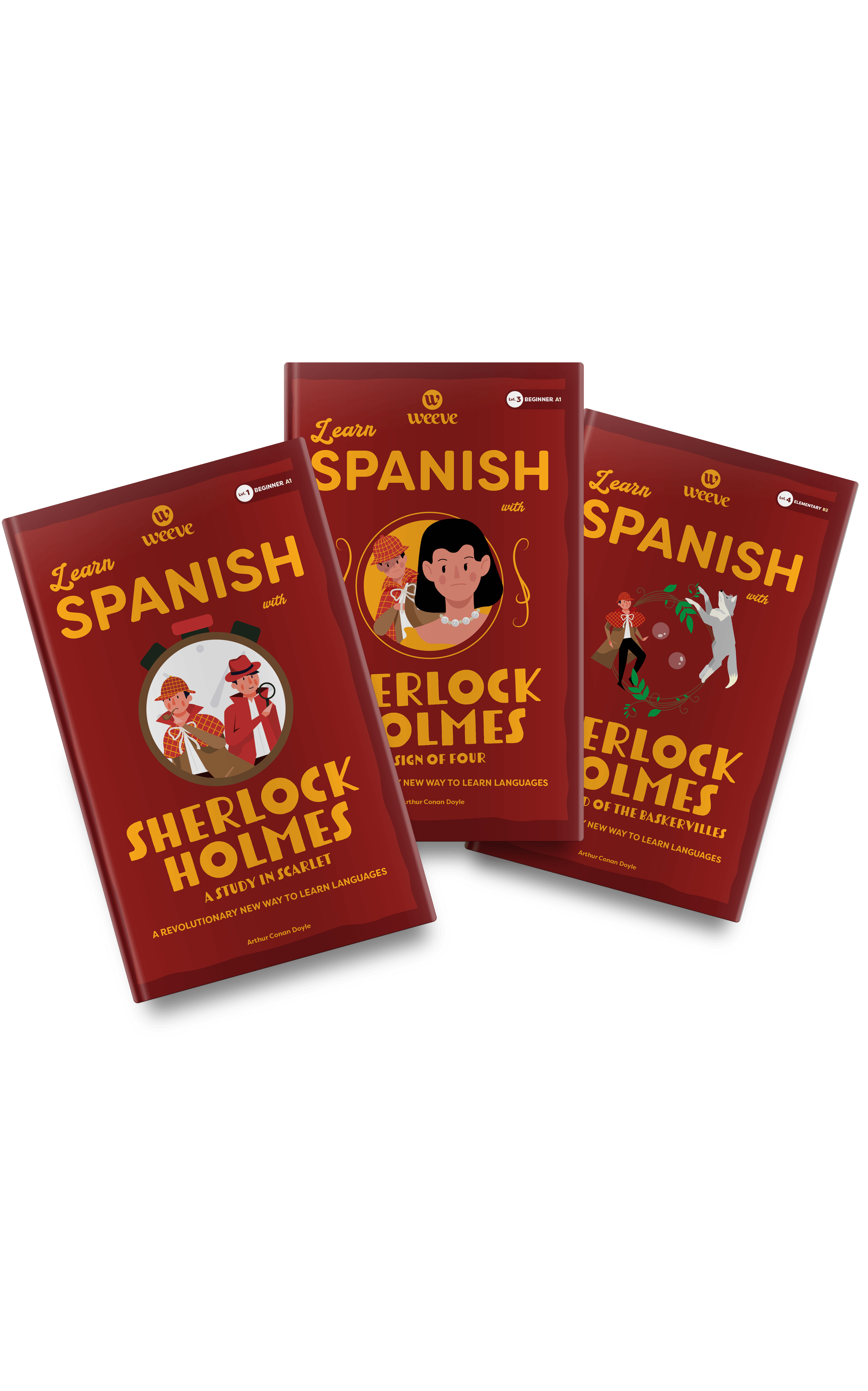 Sherlock Holmes Spanish Beginner Weeve Collection - Weeve
